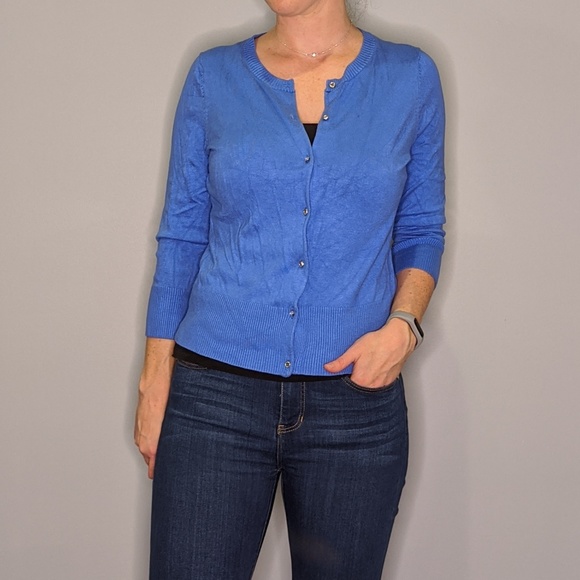 Blue Cardigan - Picture 1 of 5